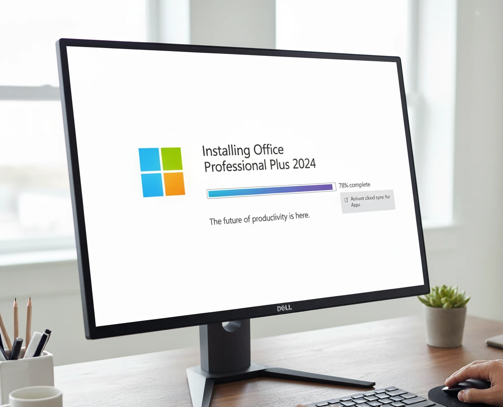 instalare office 2024