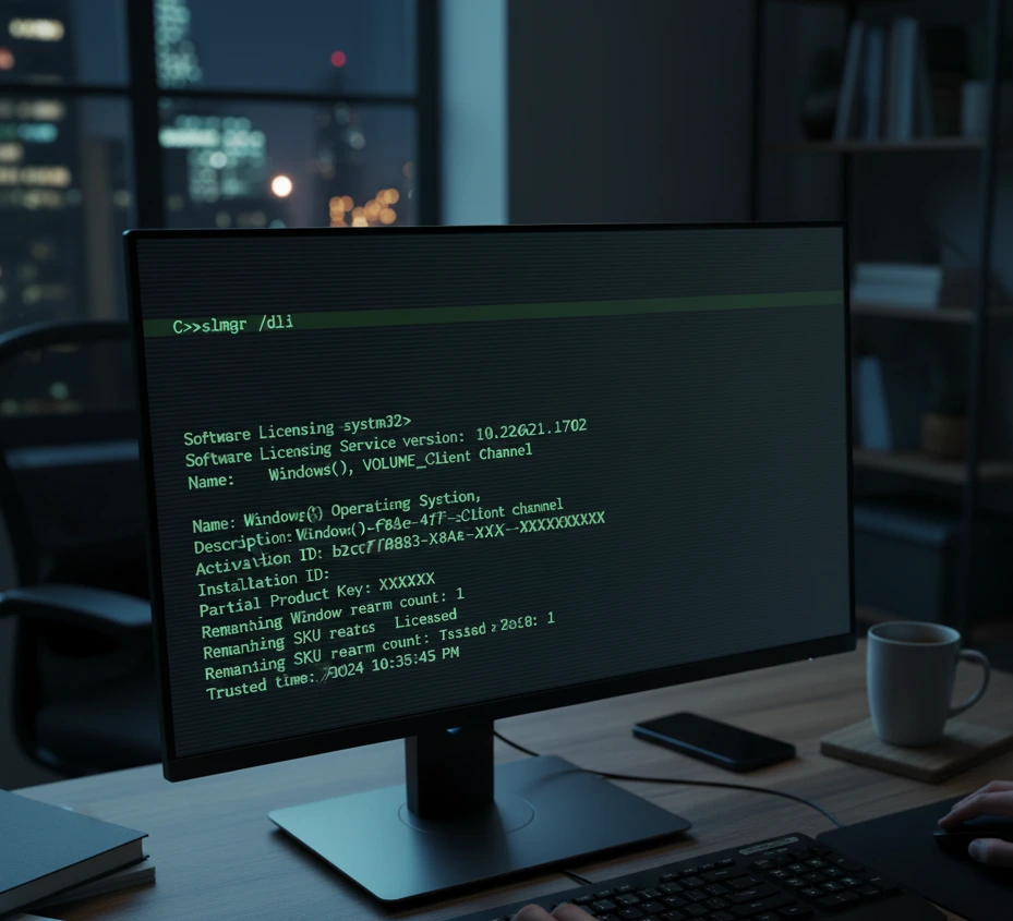 utilizarea command prompt cmd windows